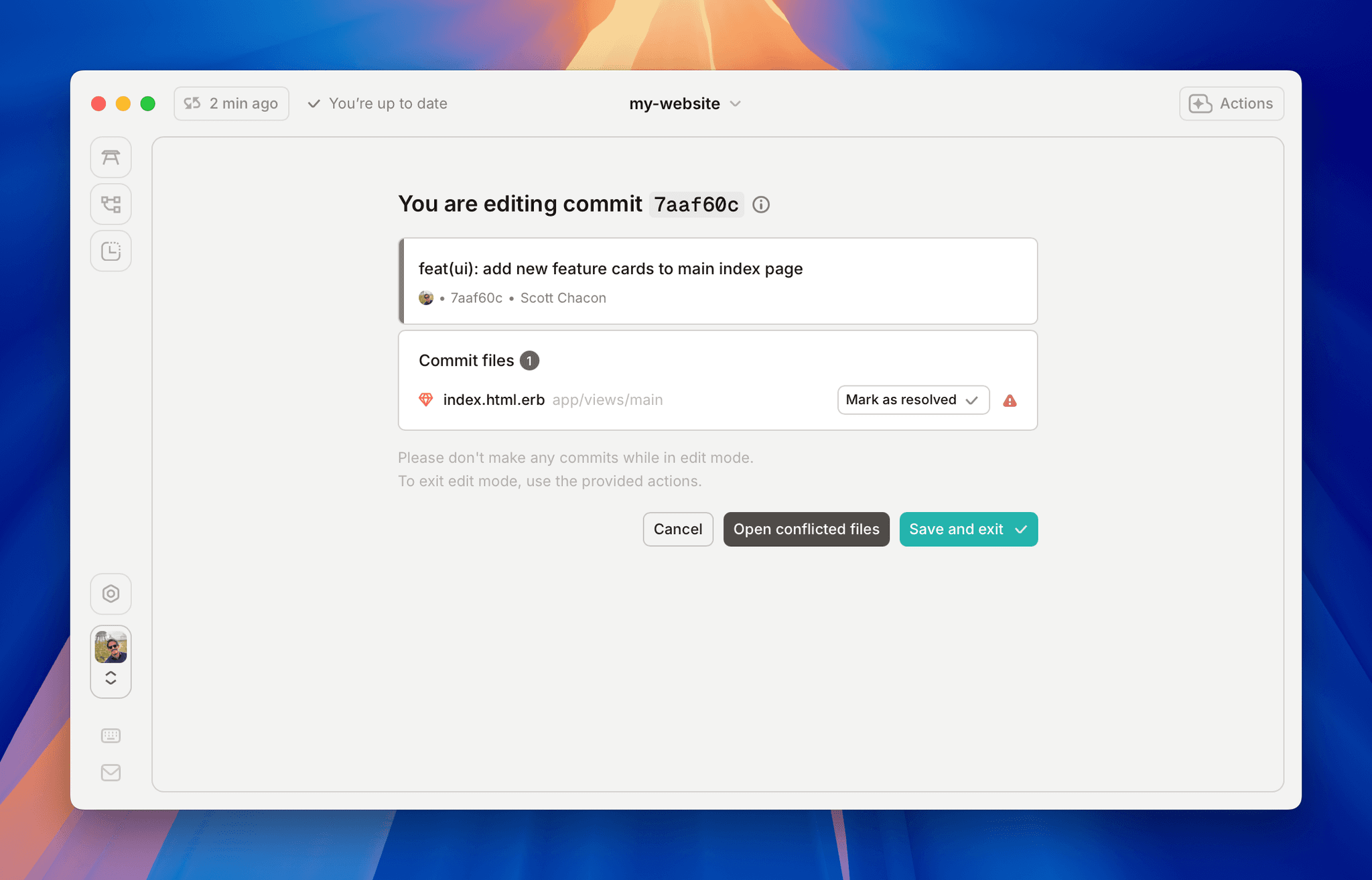 Desktop Overview | GitButler Docs